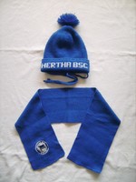 HERTHA BSC BERLIN MÜTZE UND SCHAL FÜR KLEINKINDER