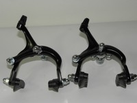 Fahrrad Bremse FIXI + Rennbremsen Satz V+H Alu Schwarz Fahrradbremse  15115