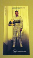Autogrammkarte Lewis Hamilton - England, Mercedes AMG Petronas 2014