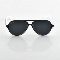 Ray-Ban Sonnenbrille Junior RJ9049S 153/11 top  black on white/grey