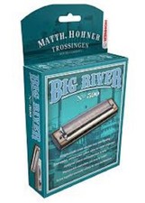 HOHNER BIG RIVER 590 HARMONICA "D" HARP FACTORY SEALED BRAND NEW IN CASE SALE
