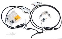 Bremsen Set ~ Hydraulische Scheibenbremsen * Shimano  BL-M355 / BR-M355 weiss