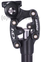 SR Suntour Federsattelstütze SP12-NCX, schwarz, 27,2mm Schaftdurchmesser