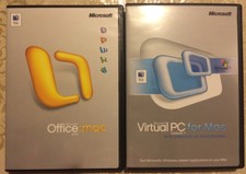 Microsoft Office Mac 2004 Professional Edition with Virtual PC for Mac Y15-00001