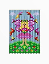 Butterfly Fairy Pony Bead Banner Pattern