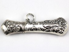 New listing
Edwardian Style Needle Toothpick Case Pendant Sterling Silver 925