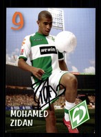 Mohamed Zidan Autogrammkarte Werder Bremen 2006-07 Original + A 135284