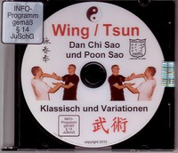  Wing Chun Tsun Dan Chi Sao und Poon Sao Rollende Arme DVD