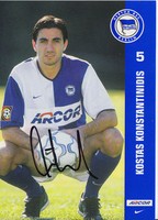 Kostas Konstantinidis Hertha BSC Berlin 2001-02 2.SATZ TOP +A25051