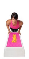 Reebok Color Line Step Steppbrett Stepper Fitness Workout inkl. DVD magenta  
