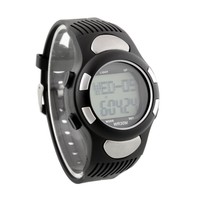 Herzfrequenz Messgerät Pulsmesser Uhr Monitor Black Heart Rate Sportuhr Zähler