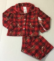 Girls Rudolph Red Nosed Reindeer Pajamas Size 3t Nwt