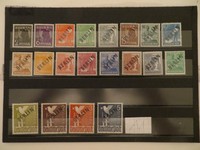 Berlin Mi.Nr. 1 - 20 postfrisch. ; Jahr 1949, schwarzer Aufdruck "BERLIN", (A)