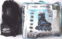 HY Sports Inliner Gr.37-40 für Kinder, mit Knie-Ellenbogen-u.Handgelenkschoner