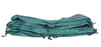 Randabdeckung für Hudora Trampolin 305 cm grün aus hochwertigem Tarpaulingewebe