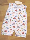 Kissy Kissy Boutique Infant Boys 0-3 Mo. Summer Print Slvless Short Playsuit NWT