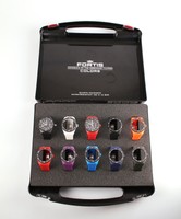Fortis Colors / Fortis Flipper 2 Uhrenmodule und 10 Bänder im Koffer NEU
