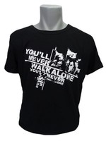 Ultras T-Shirt YOU'LL NEVER WALK ALONE Faces Fans Frankfurt Mönchengladbach NEU