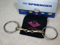 HS Sprenger KK Ultra Dynamic RS Trense Aurigan 16mm 12,5cm NP 130€ TOP-Zustand!