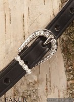  Wunderschönes Kopfstück  von Fakur Glitzerschnalle  Isländer Islandpferdetrense