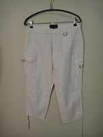 mJ_25605 Damen 3/4 Hose Sincere Gr. 42 weiß