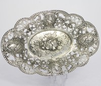 Durchbruchschale in 800er Silber