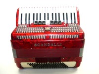 Akkordeon, Scandalli, 96 Bass