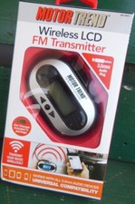 New listing
Motor Trend Mt-Fmt1 Wireless Lcd Car Mp3 Fm Transmitter Universal 3.5mm