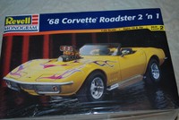 68er Corvette Roadster 2´n 1 von Revell Monogram in 1:25