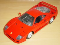 Polistil / Tonka Ferrari F40 rot Modellauto 1:18 - Neuwertig