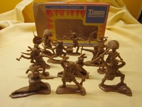 Timpo Indianer 12 Indianer in der Box