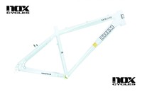 NOX Satellite Mountainbike Rahmen 17" / 43 cm in weiss  26" 