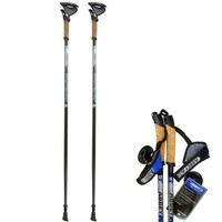 Abbey® Nordic Walking Stöcke Stock Carbon mit Gummipuffer 115, 120, 125, 130 cm