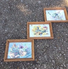 Marjolein Bastin Hallmark Framed Pictures Wall Art Pictures Birds In Garden Set