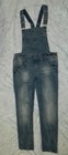 Youth Girls Classic CHEROKEE Brand Denim Overalls size 12-Large / 28x27