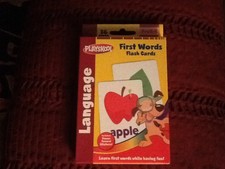Playskool First Words Flash Cards 36 Flash Cards PreK-K Brand New