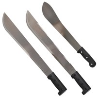 Machete Bolo Säge Arbeitsmachete Survival Buschmesser Hackmesser Carbonstahl