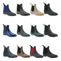 Regenstiefel Regenstiefeletten Mädchen Damen Gummistiefel Kurzschaft Stiefel NEU