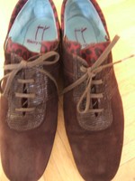 Thierry Rabotin Schnürer Loafers Sneaker Gr.41 bordeaux Leo NP 300,-€