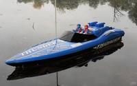 RC Speedboot Thunderboat V12 ferngesteuertes Schiff Sportboot Rennboot Yacht RTR