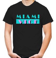 Miami Vice T-Shirt | Fun | Crockett | Tubbs | Florida | USA | Kult