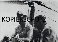 U-BOOT-KRIEG FOTO U 523 KOMMANDANT WERNER PIETZSCH PROBEFLUG MIT BACHSTELZE
