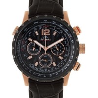 Rotary GSI00121/04 Mens Aquaspeed Pilot Chronograph Leather Strap