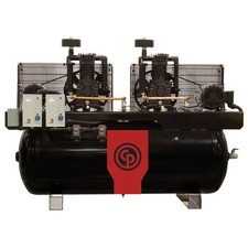 Chicago Pneumatic Two-Stage Duplex Air Compressor 10 Hp - Rcp-10121D