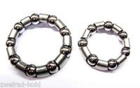 2 Kugelringe klein und groß  Hinterrad Saxonette Spartamet