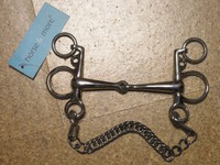 Gebiss Pelham einfach gebrochen 125mm