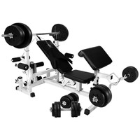 Hantelbank Kraftstation Fitnessstation Fitnessbank Trainingsbank Schrägbank 