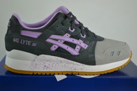 Asics Gel Lyte III Turnschuhe Schuhe Shoe Sneaker Grau Gr. 43 43,5