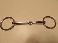 Sprenger Unterlegtrense Gebiss 14,0 / 14 massiv Edelstahl silber