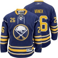 NHL Eishockey Premier Trikot/Jersey BUFFALO SABRES Thomas Vanek #26 navy